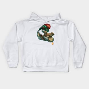 blanka and sagat Kids Hoodie